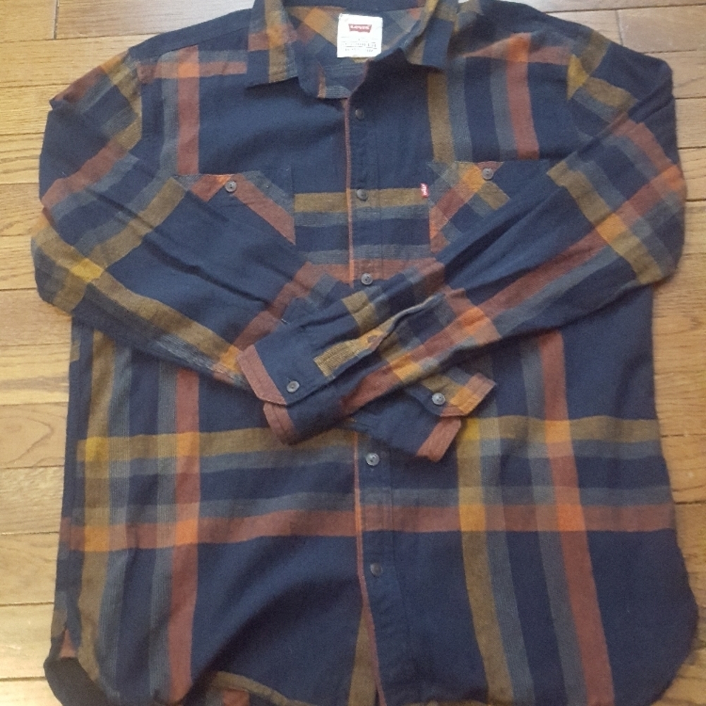 Levi's Men's Plaid Shirt - Multicolor